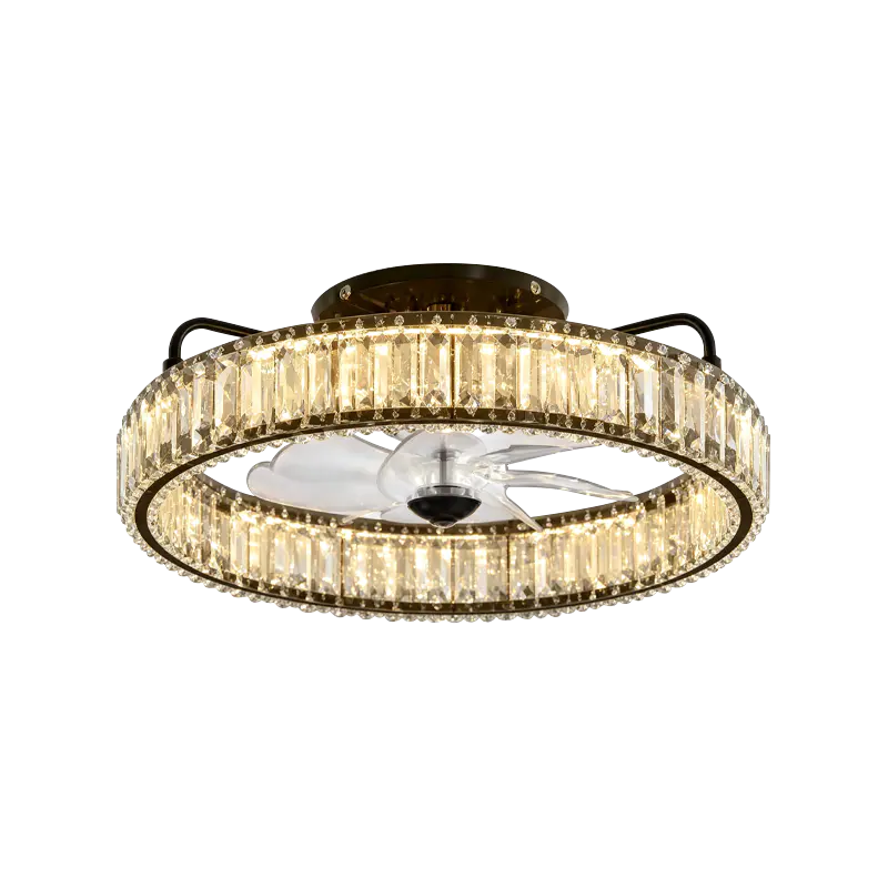 Ventilator de tavan Downrod cu lumină