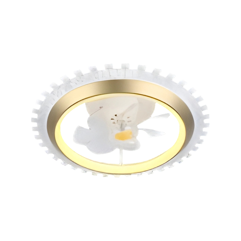 Ventilator de tavan oscilant pentru dormitor cu lumina Ventilator de tavan oscilant pentru dormitor cu lumina