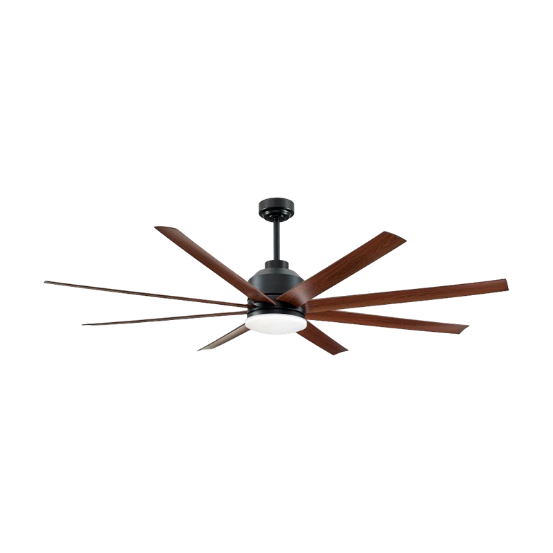 Ventilator de tavan tradițional cu veacul de lemn negru și închis la culoare Ventilator de tavan tradițional cu veacul de lemn negru și închis la culoare
