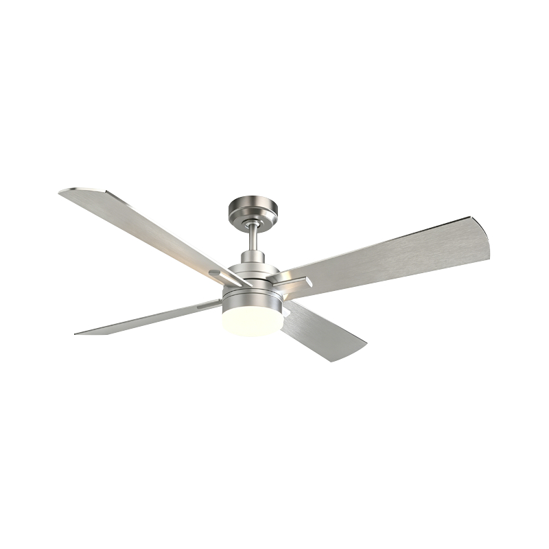 Ventilator de tavan cu lamă din placaj cu lumină Ventilator de tavan cu lamă din placaj cu lumină