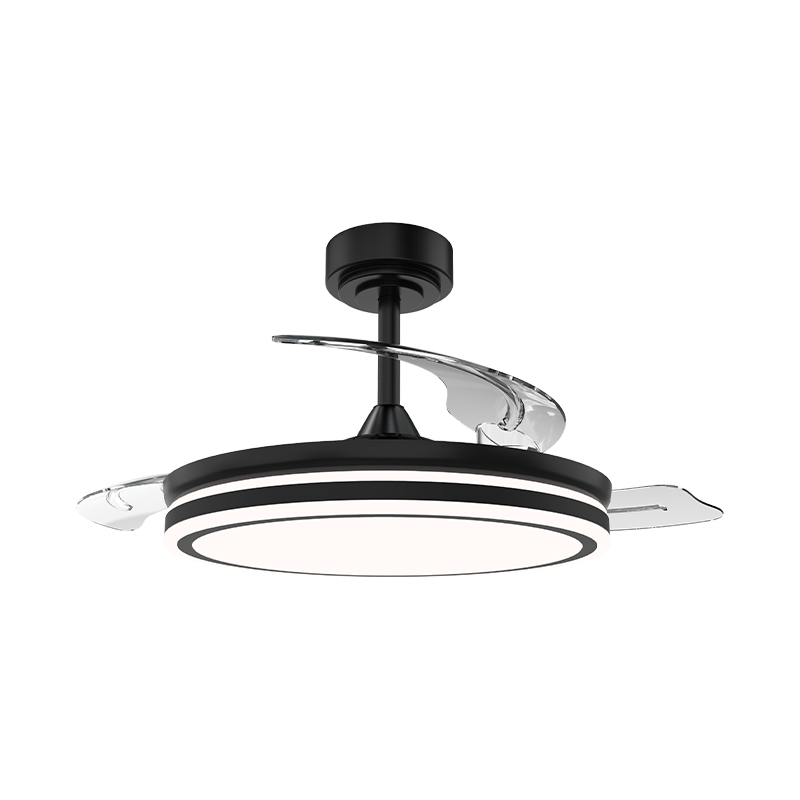 Ventilator de tavan retractabil silențios cu lame invizibile Ventilator de tavan retractabil silențios cu lame invizibile