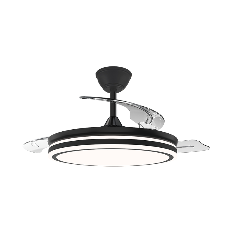 Ventilator de tavan retractabil silențios cu lame invizibile Ventilator de tavan retractabil silențios cu lame invizibile