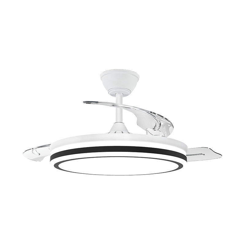 Ventilator de tavan retractabil silențios cu lame invizibile Ventilator de tavan retractabil silențios cu lame invizibile