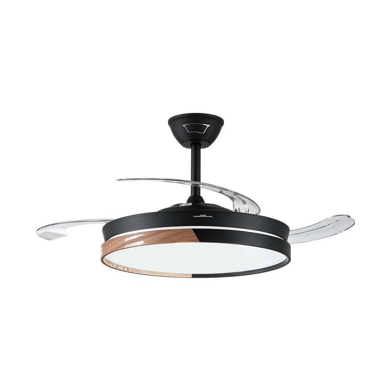 Ventilator retractabil din lemn rustic Ventilator retractabil din lemn rustic