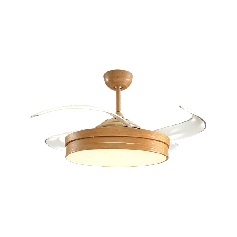 Ventilator retractabil din lemn rustic Ventilator retractabil din lemn rustic