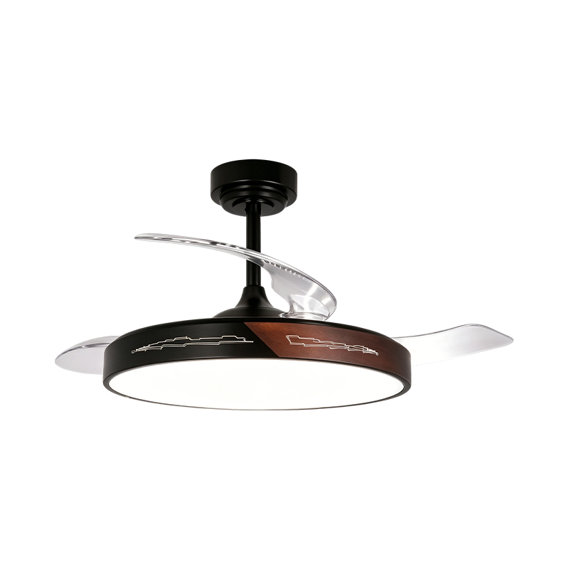 Ventilator retractabil din lemn rustic Ventilator retractabil din lemn rustic
