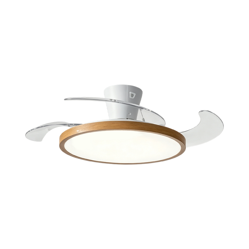 Ventilator retractabil din lemn rustic Ventilator retractabil din lemn rustic
