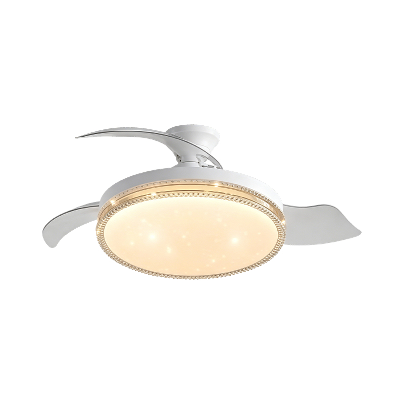 Ventilator de tavan cu LED acrilic Starry Sky Ventilator de tavan cu LED acrilic Starry Sky