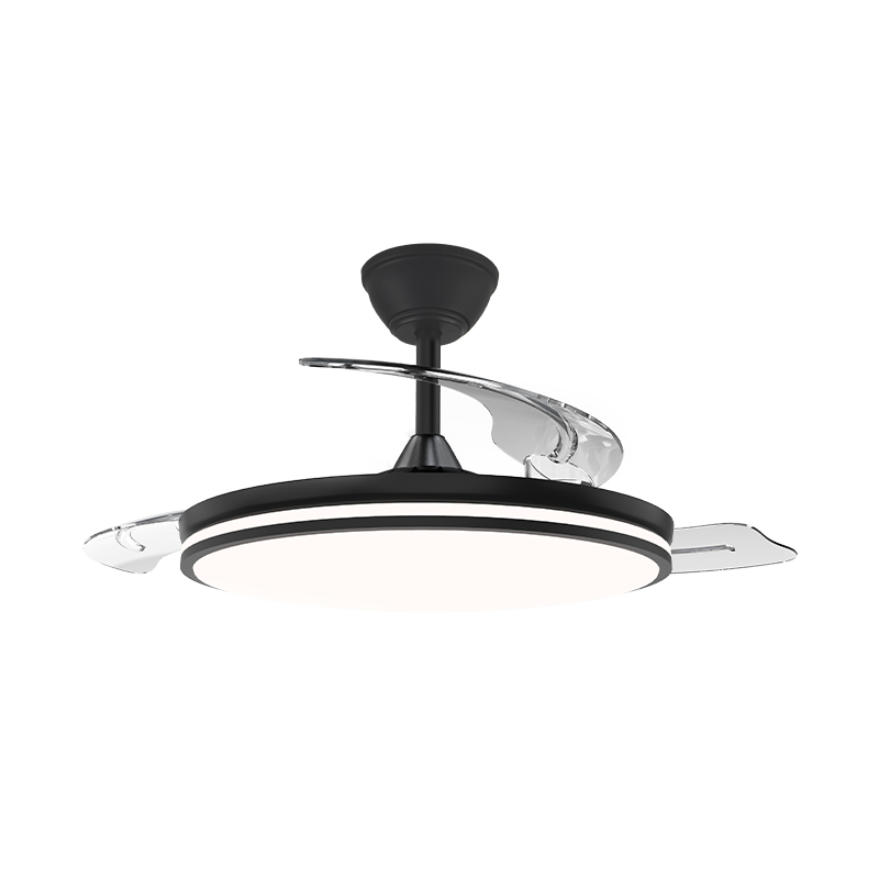 Ventilator de tavan retractabil silențios cu lame invizibile Ventilator de tavan retractabil silențios cu lame invizibile