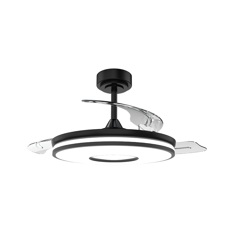 Ventilator de tavan retractabil silențios cu lame invizibile Ventilator de tavan retractabil silențios cu lame invizibile