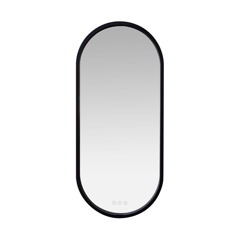 Oglindă pentru baie cu iluminare mată, cu LED Smart Dimming Oglindă pentru baie cu iluminare mată, cu LED Smart Dimming