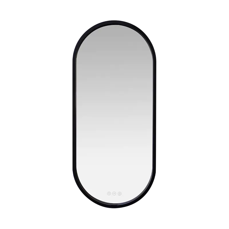 Oglindă pentru baie cu iluminare mată, cu LED Smart Dimming