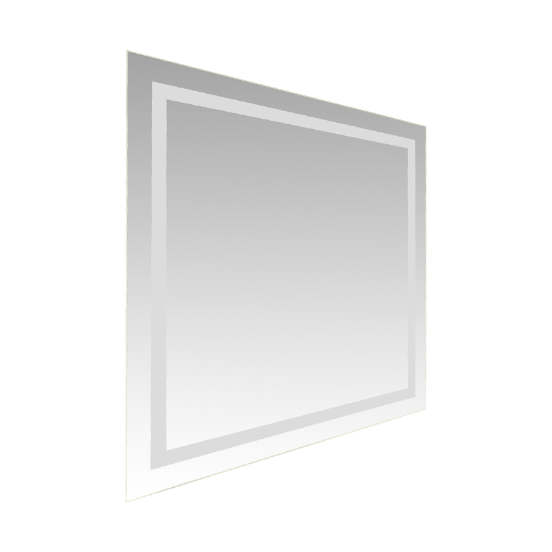 Cadru de aluminiu LED Smart Dimming Dezaburire Oglinda de baie iluminata din spate Cadru de aluminiu LED Smart Dimming Dezaburire Oglinda de baie iluminata din spate