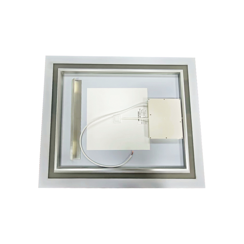Cadru de aluminiu LED Smart Dimming Dezaburire Oglinda de baie iluminata din spate Cadru de aluminiu LED Smart Dimming Dezaburire Oglinda de baie iluminata din spate