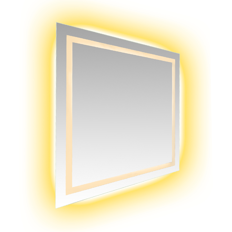 Cadru de aluminiu LED Smart Dimming Dezaburire Oglinda de baie iluminata din spate Cadru de aluminiu LED Smart Dimming Dezaburire Oglinda de baie iluminata din spate