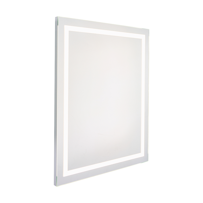 Oglindă de baie cu iluminare din spate, cu LED-uri, reglabilă Oglindă de baie cu iluminare din spate, cu LED-uri, reglabilă